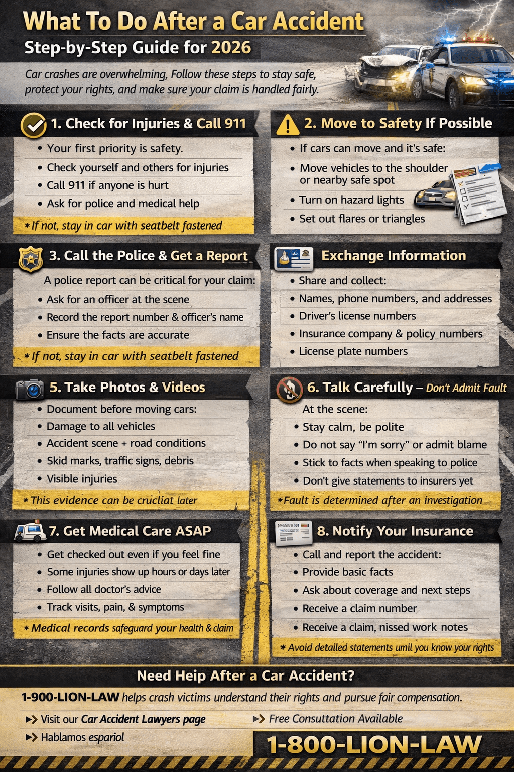 What to Do After an Accident: Essential Insurance Checklist